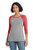 District ®  Women's Perfect Tri ®  3/4-Sleeve Raglan. DM136L
