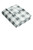 Marshmallow/ Monument Grey Check