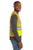 CornerStone  ®  ANSI 107 Class 2 Mesh Zippered Two-Tone Vest. CSV103