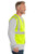 CornerStone  ®  ANSI 107 Class 2 Economy Mesh Zippered Vest. CSV101