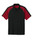 Deep Black/ Rich Red