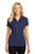 Port Authority ®  Women's Pinpoint Mesh Zip Polo. L580