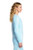 Port & Co ™  Women's Beach Wash ®  Cloud Tie-Dye V-Neck Sweatshirt LPC140V