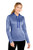 Sport-Tek  ®  Women's PosiCharge  ®  Sport-Wick  ®  Heather Fleece Hooded Pullover. LST264