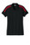 Black/ Deep Red