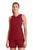 Deep Red/ White