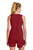 Deep Red/ White