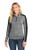 Sport-Tek ®  Women's PosiCharge ®  Electric Heather Colorblock 1/4-Zip Pullover. LST397