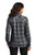 Grey/ Black Open Plaid