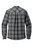 Grey/ Black Open Plaid