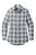 Grey/ Cream Open Plaid