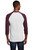 White/ Athletic Maroon