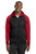 Black/ Deep Red