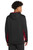 Black/ Deep Red