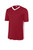 Deep Red/ White