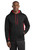 Black/ Deep Red