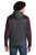 Graphite Heather/ Maroon