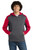 Graphite Heather/ True Red
