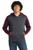 Sport-Tek ®   Tech Fleece Colorblock 1/4-Zip Hooded Sweatshirt. ST249
