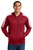 Deep Red/ White