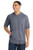Sport-Tek  ®  PosiCharge  ®  Tri-Blend Wicking Short Sleeve Hoodie. ST404