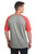 True Red Heather/ Light Grey Heather