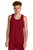 Deep Red/ White