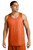 Deep Orange/ White