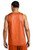 Deep Orange/ White