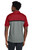 Deep Red/ Grey Concrete Heather/ Black