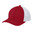 Deep Red/ White