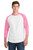 White/ Bright Pink