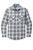Grey/ Cream Open Plaid