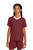 Maroon/ White
