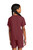 Maroon/ White