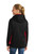 Black/ Deep Red