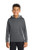 Sport-Tek ®  Youth Sport-Wick ®  CamoHex Fleece Colorblock Hooded Pullover.  YST239