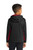 Sport-Tek-®--Youth-Sport-Wick-®--CamoHex-Fleece-Colorblock-Hooded-Pullover.--YST239-22