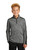 Tek--®--Youth-PosiCharge--®--Electric-Heather-Colorblock-1/4-Zip-Pullover.-YST397-1