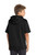 Sport-Tek--®--Youth-Sport-Wick--®--Fleece-Short-Sleeve-Hooded-Pullover.-YST251-7