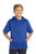 Sport-Tek  ®  Youth Sport-Wick  ®  Fleece Short Sleeve Hooded Pullover. YST251