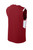 Deep Red/ White