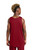 Deep Red/ White