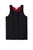 Black/ Deep Red