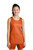 Deep Orange/ White