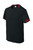 Black/ Deep Red