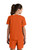Deep Orange/ White