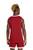 Deep Red/ White