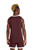 Maroon/ White