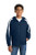 Sport-Tek ®  Youth Fleece-Lined Colorblock Jacket. YST81